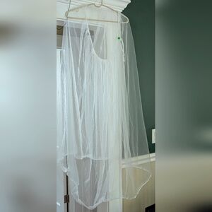 Wedding dress tie up skirt